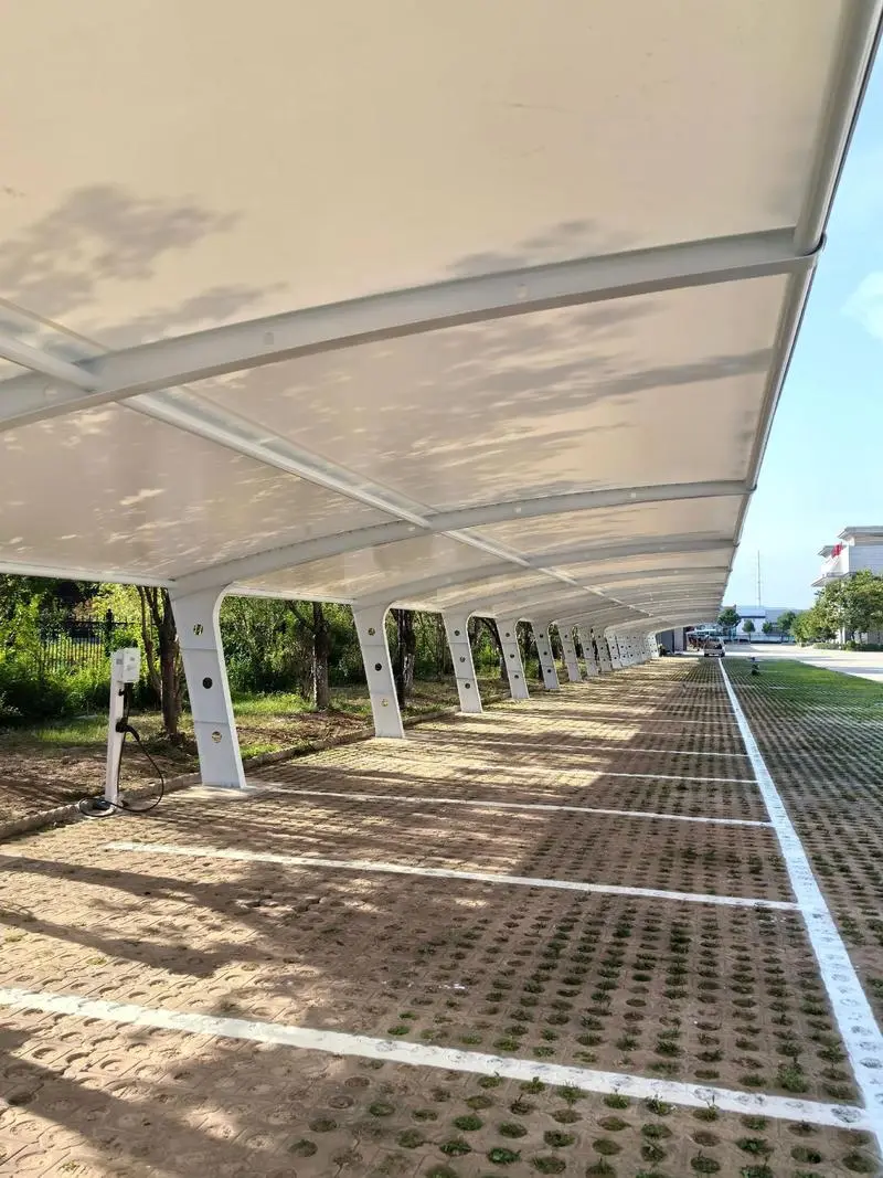 贵州赤水膜结构车棚多少钱一平方？本地源头厂家报价说明